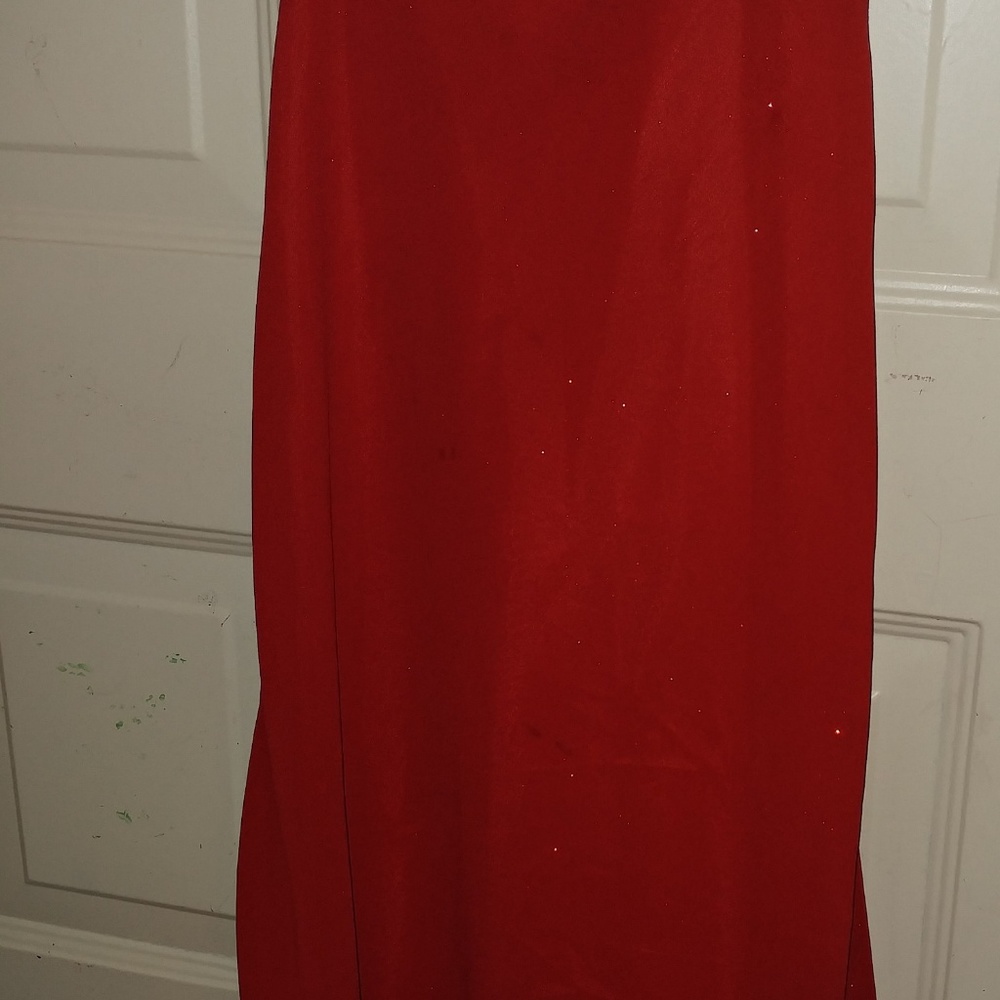 Red long formal